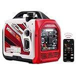 maXpeedingrods 4000W Dual Fuel Inverter Generator, Bluetooth® Control, RV Ready, Electric Start, Portable and Quiet for Outdoor Camping, Home Backup, RV, Garden, PGMA Compliant