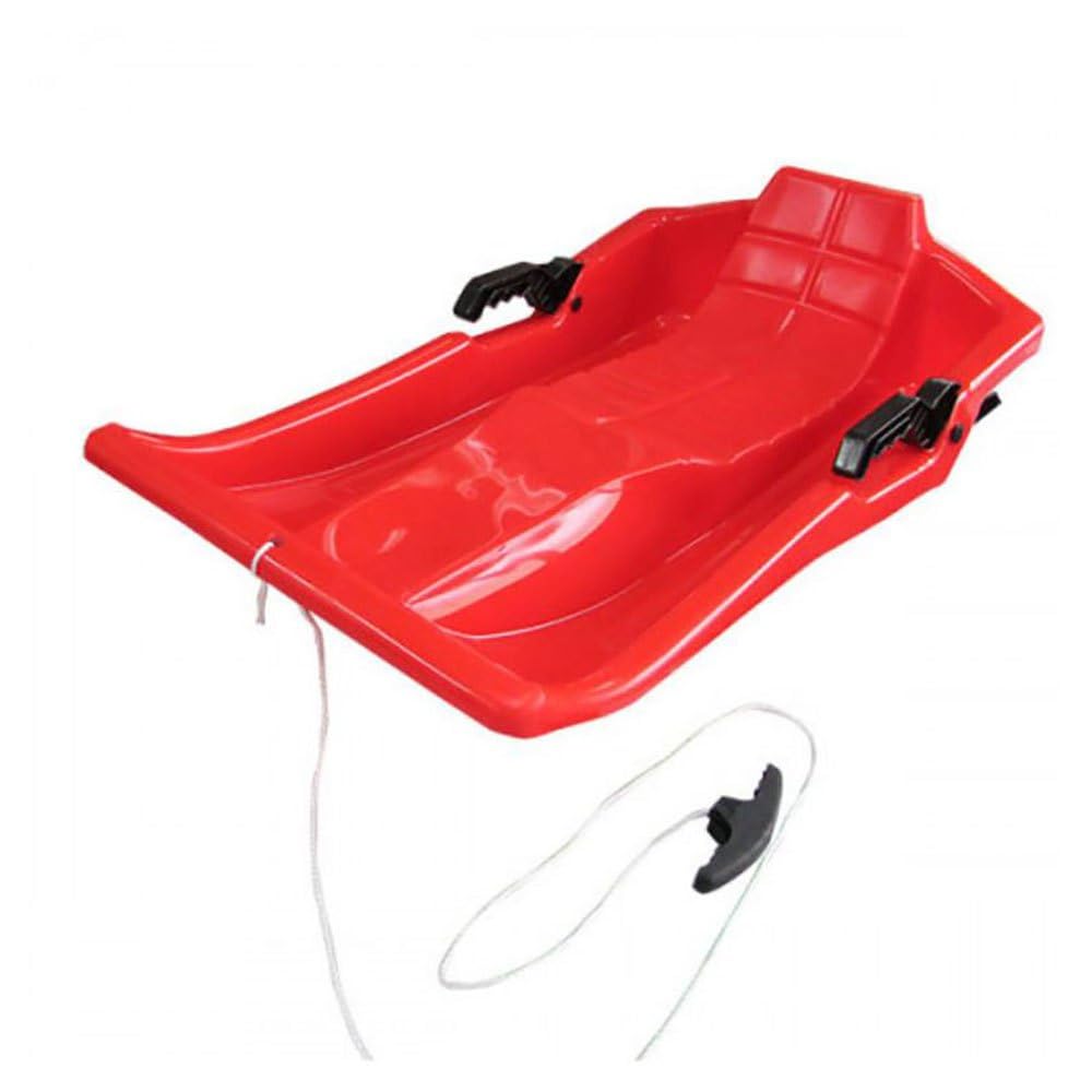 JOLUVI Schlitten rot mit Tragegriff