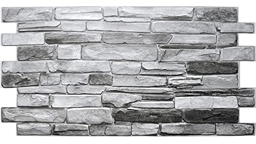 Wandverkleidung Auen Kunststoff Steinoptik