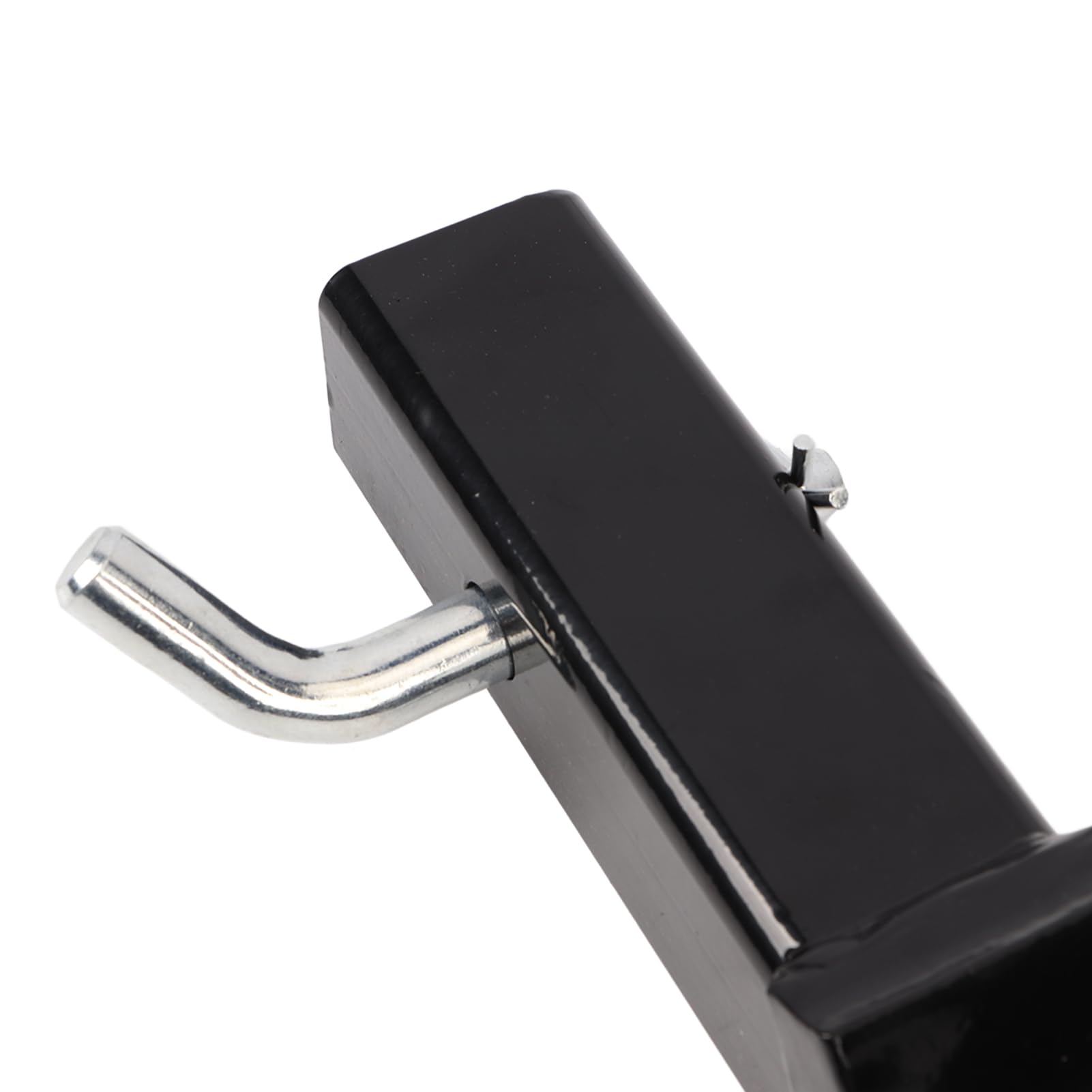 Asixxsix Gancio di Traino, 2,4 Pollici in Acciaio Regolabile Trailer Hitch Mount, Alta Sicurezza Durevole Facile Installazione Trailer Hitch Mount per Barche Campeggiatori