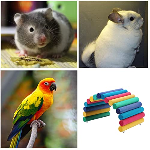 Scaletta in Legno Criceto, Pieghevole Legno Pet