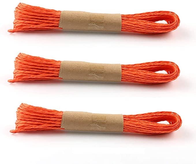 Eco Sarras Raffia Twisted Paper Rope Threads for Gift Wrapping ...