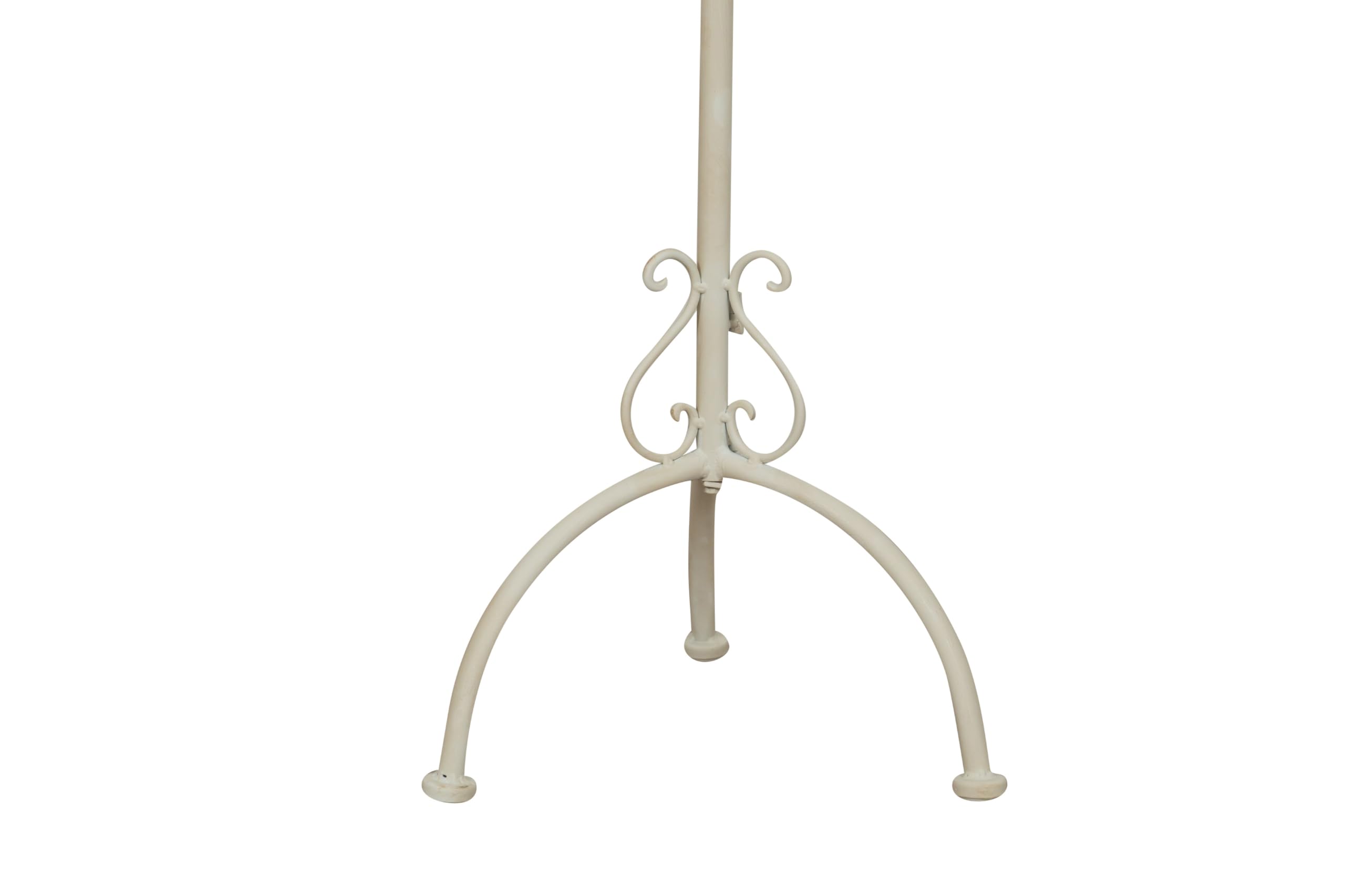 Biscottini Leggio Porta Menu - Leggio Musicale in Ferro battuto da Pavimento 47x32x140 cm - Cavalletto Espositore Pubblicitario Pieghevole - Portamenu Ristorante - Leggio per Libri da Tavolo