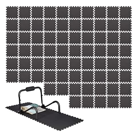 Relaxdays 72 Bodenschutzmatten 30x30cm, 6,4m² Cover