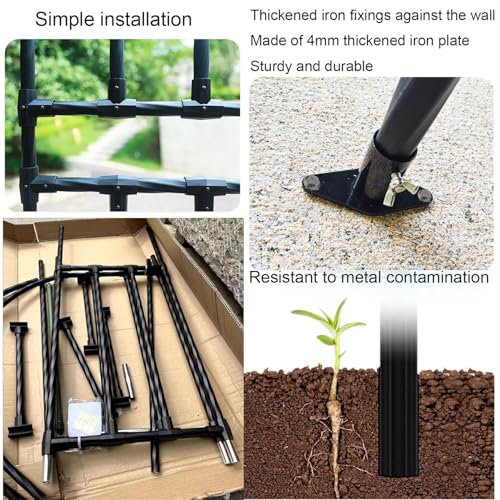 Treillis d'extérieur résistant aux intempéries pour plantes - 6