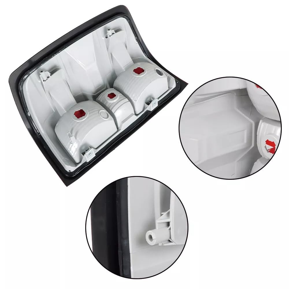 Red Passenger Tail Fit na lata 2014-2015 dla Chevy for Silverado 1500 2500 Series Wytrzymały
