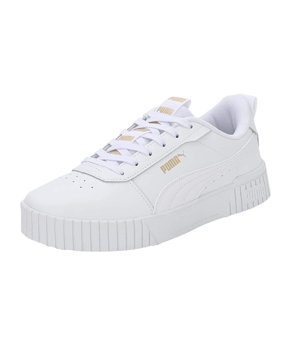 PUMA Carina 2.0 Tape Damen-Sneaker, weiß, 37.5 EU