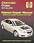 Chevrolet Cruze (11-15) Haynes Repair Manual (Does not include information specific to diesel engines. Includes thorough vehicle coverage apart from the specific exclusion noted)