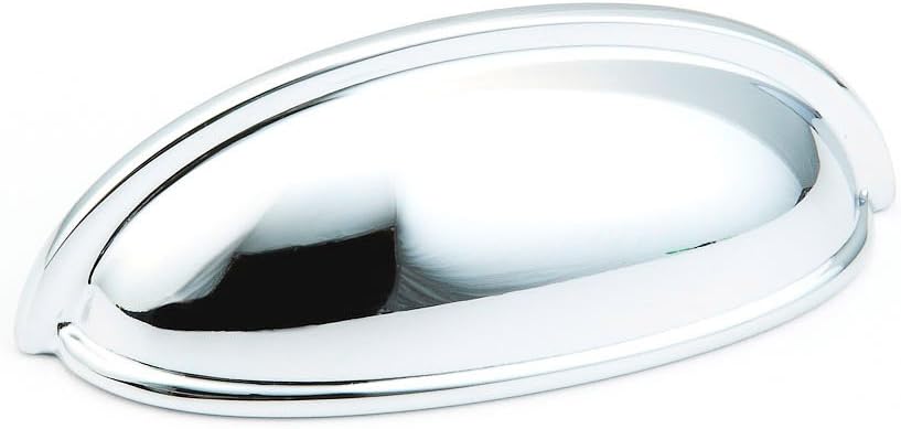 Schaub Traditional Collection 3 in. (76mm) Cup Pull, Polished Chrome - 730-26