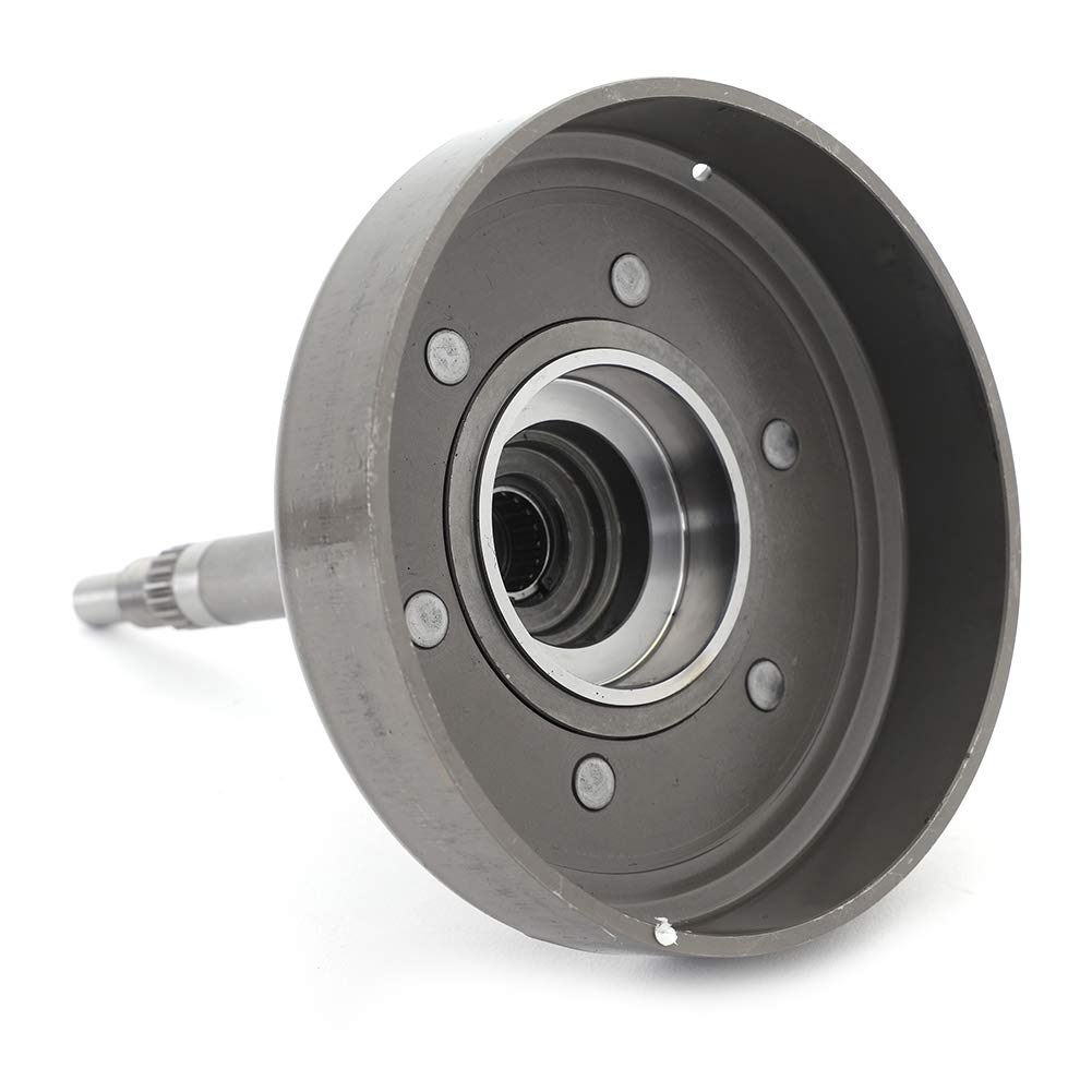 TARAZON Carcasa de embrague Clutch Cover Drum Housing para Yamaha KODIAK 400 2006/GRIZZLY 400 2007 2008/GRIZZLY 450 2007-2014/KODIAK 450/RHINO 450 2006-2009/WOLVERINE 450 2006-2010 OEM 5GH-16611-10-00