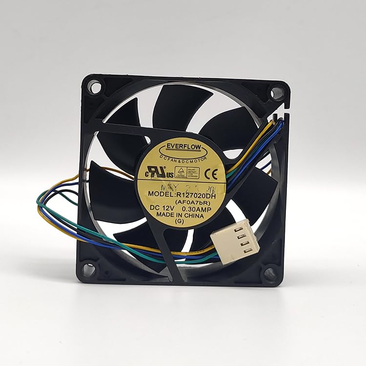 NZNYDNL 7020 12V 0.30A R127020DH 7CM Computer Motherboard 4Pin CPU Cooling Fan