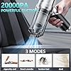 houscly Portable Cordless Foldable 20000PA High Power Mini Vacuum Cleaner, 4-in-1 Compressed Duster & Air Blower & Pump, Hand Held Vacuum, Brushless Motor, for Car, Home, Office, Pet, Camping #1