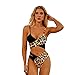 Bocabuety Costumi da Bagno Donna Costume Mare Push Up Imbottito Reggiseno Bikini...