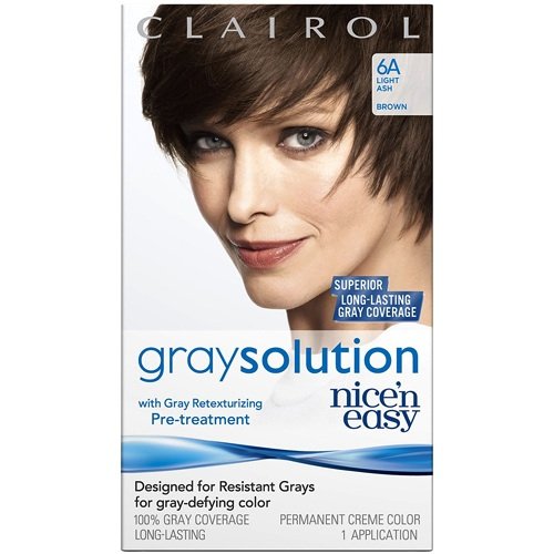 Clairol Nice'n Easy Gray Solution006A Light Ash Brown