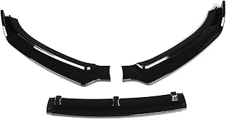 フロントバンパーリップ 用のA4用 用のB8.5用 2013-2016 3個 車用フロントリップ チンバンパー スポイラー スプリッター ボディキット ディフューザー 取り外し可能プロテクター