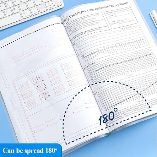 Image of SAYA Strip File Folder for Documents | A4 Transparent Sliding Bar Report Covers | 30 Sheet Capacity | Resume & Presentation Organizer Binder | Durable Grip Slide Bar | Pack of 10