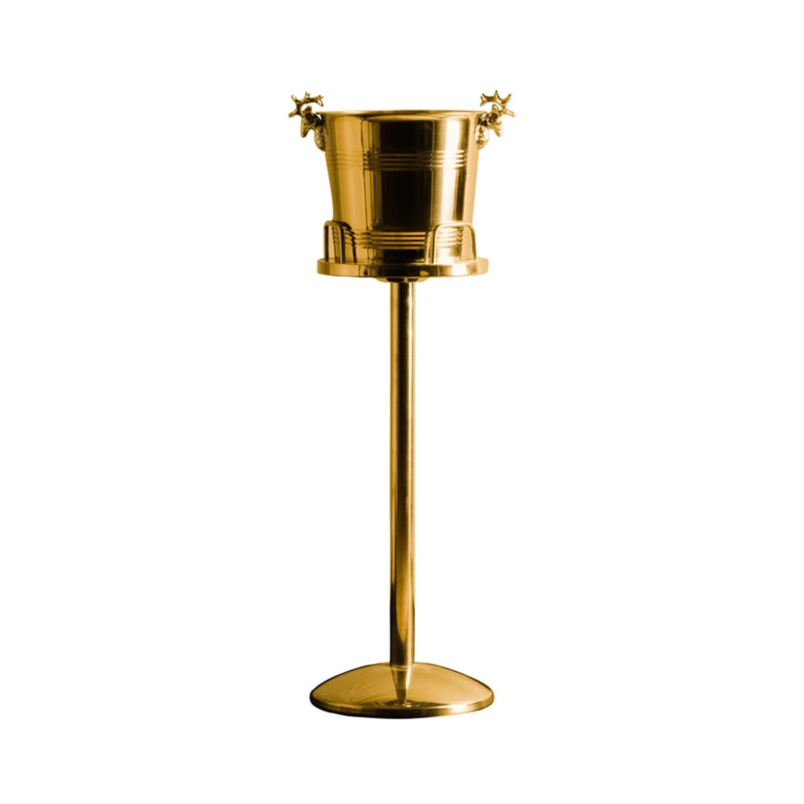 FZL02068LM Ice Bucket Household Champagne Bucket Large Wine Icer Floor Ice Stainless Steel Bar Ktv Cooler Wine Cooler