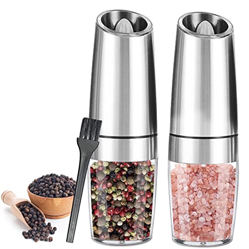 HOHAOO Moulins à poivre YMQ-2, acier inoxydable Cover