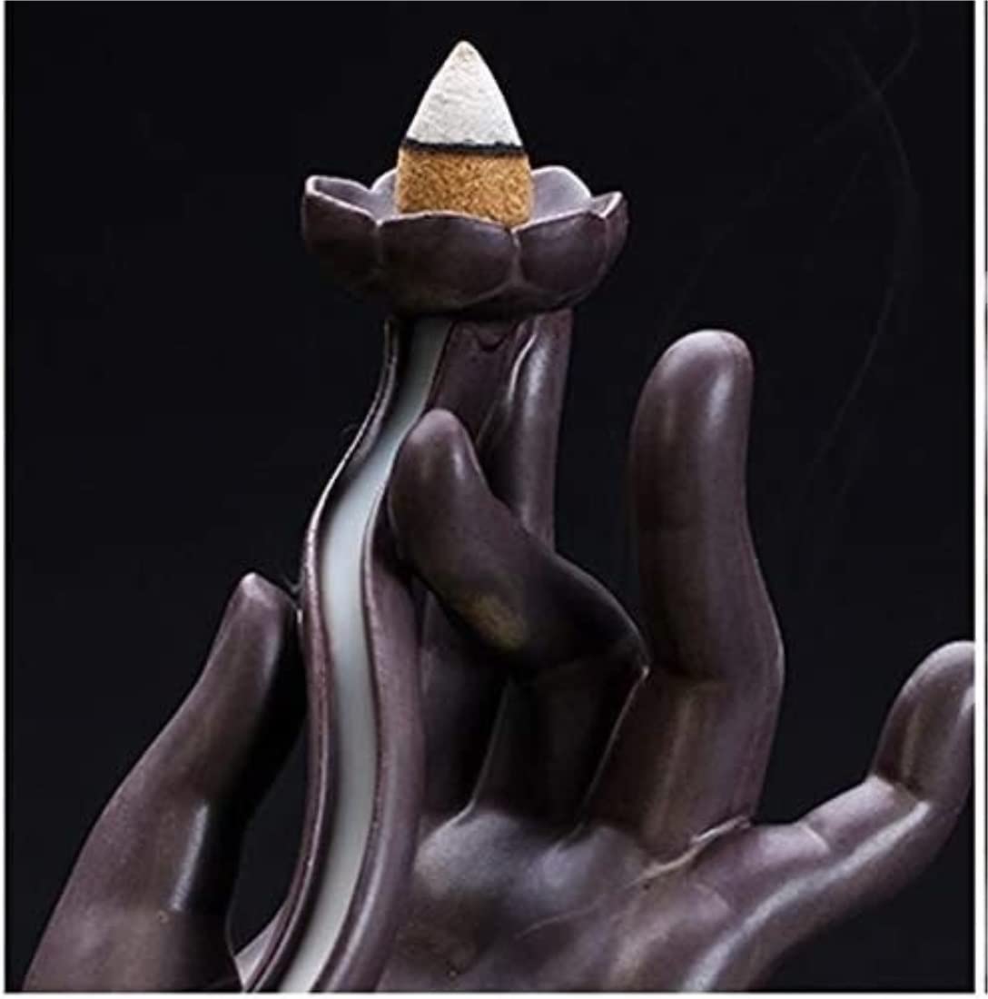 Räuchergefäß Yoga Creative Reflux Weihrauchbrenner Viewing Flow Sandelholz Weihrauchbrenner Keramik Weihrauchbrenner Teezeremonie Dekoration Aromatherapie