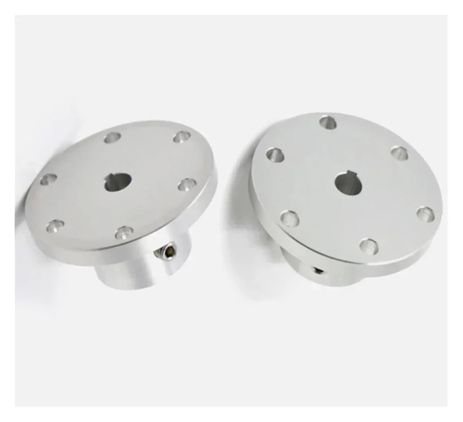1Pcs Wheel Flange Couplings Aluminum Diameter Keyway Couplings(10mm Keyway)