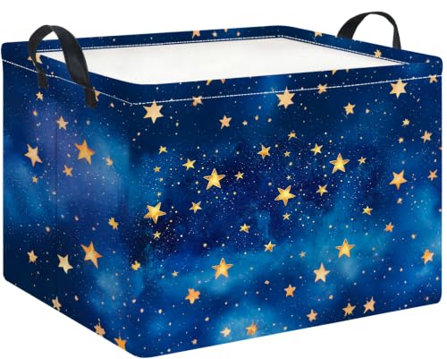 Image of Rectangle Storage Bin,Gift Basket,Room Decor(Sky)