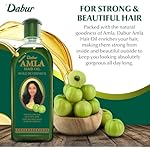 Dabur Amla Hair Oil - Nourishing Indian Oil for Men & Women, for Healthy, Moisturized Hair and Scalp (300ml) - Image 2