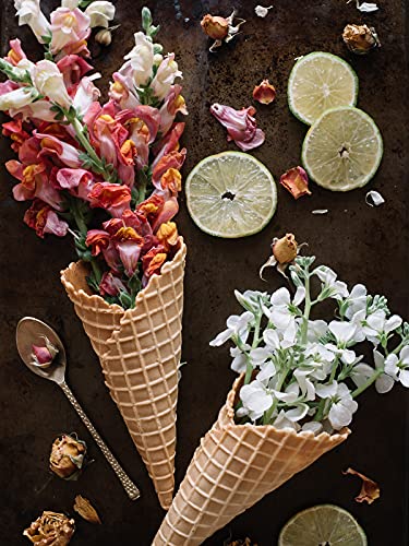 bmf-versand® Waffeleisen für Eiswaffeln - Eiswaffeleisen Hörnchen - Hörncheneisen für Hauchdünne Waffeln… – Bild 3