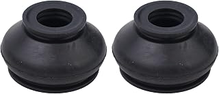 2-Pack Rubber Dust Cover and Ball Joint Boots for Car and Truck Suspension Steering Tie Rod End Replacement