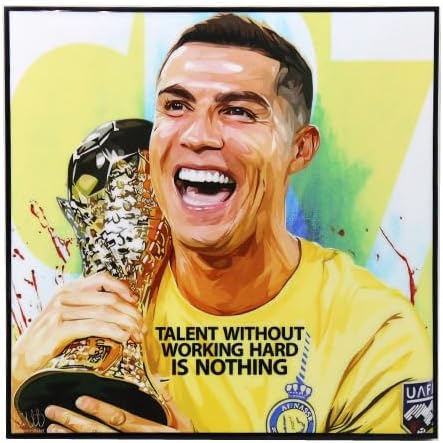 アートフレーム クリスティアーノ ロナウド サッカー グッズ アート