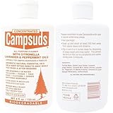 Sierra Dawn Campsuds Biodegradable Soap with Insect Deterrent Citronella, Lavender, Peppermint Oils (4 Ounce, 3 Bottles)