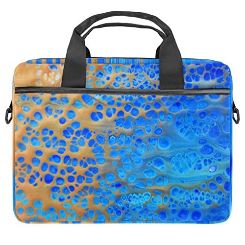 Bolso de mensajero de hombro impermeable que amortigua golpes para portátiles de hasta 14.5" con asas