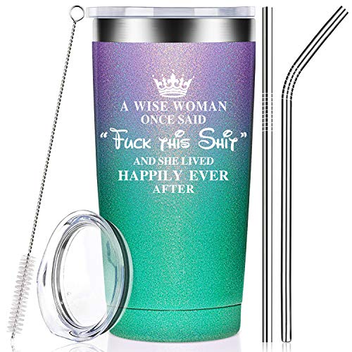 A Wise Woman Once Said, Funny Birthday Gifts for Women, Best Friends, BFF