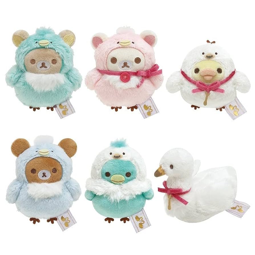 Amazon.co.jp: サンエックス 6種セット リラックマ てのり