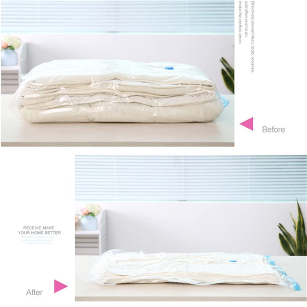 Sacchetti sottovuoto per vestiti - 10 pezzi 30X40CM Sacchetti riutilizzabili per conservare vestiti Sacchetti sottovuoto sigillanti con chiusura zip Sacchetti salvaspazio da viaggio