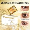 Parches para Contorno de Ojos CHMI con Oro 24K, 50 Pares, Colágeno, Ojeras, Arrugas | Ojos Hinchados, Cuidado de la Piel con Colágeno, Mascarilla Hidratante para Ojos, Hidrogel, Ácido Hialurónico, Vitamina E, Hombres y Mujeres, Viaje, Regalo 4
