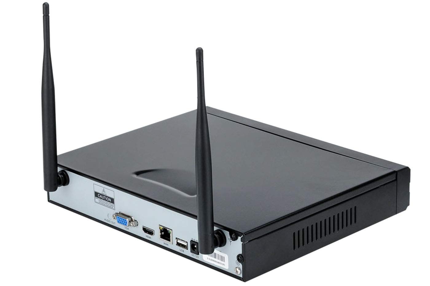 Kit NVR videosorveglianza 4 telecamere 3 LED 4 canali wireless full HD WiFi IP