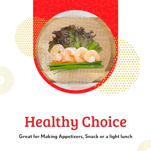 Cathay Fresh Spring Roll Rice Paper Wrappers, Rice Paper Wrappers for Fresh Rolls - Image 4