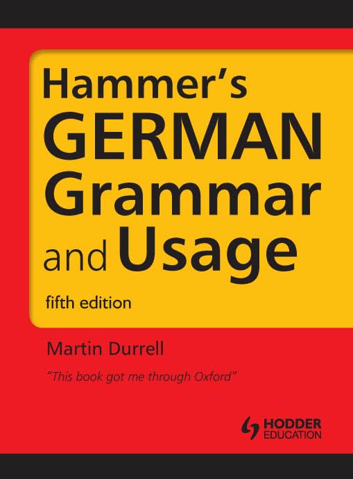 Hammer's German Grammar and Usage