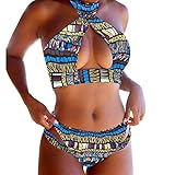 Bikinis mujer 2021 push up estampado New - Traje de Baño Mujer ★ Estilo： push up con relleno / braga alta /braga normal / parte de abajo / push up bra /sujetador volantes / braga alta sin tirantes / sin brasileño / envio gratis / bikinis altos de cintura / con aros /tallas grandes / vientre plano / banda / con aros / copa completa / cuello halter / espalda nadador / push-up / triángulo / con falda - ★ Patrón : lunares / camuflaje / leopardo / estampado / cebra / punto
