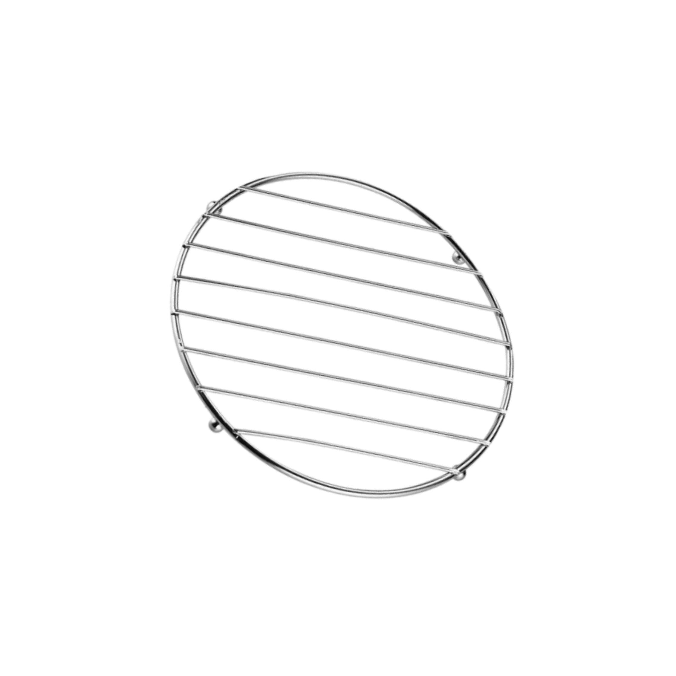 POXZSFX Durable Stainless Steel Trivet Heat Resistant Offering Versatile Uses In Protecting Counters While Supporting Hot Dishes Stainless Steel Trivet Heat