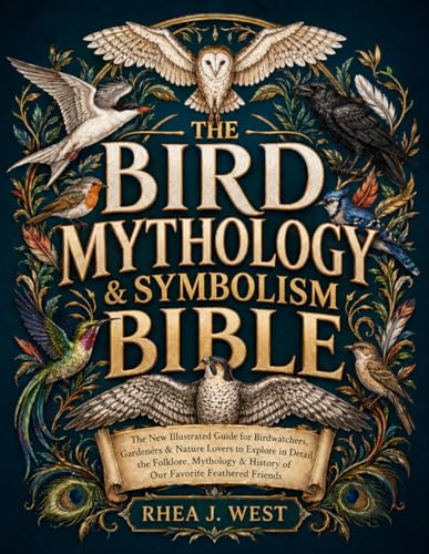 The Bird Mythology &amp; Symbolism Bible: The New Illustrated Guide for Birdwatchers, Gardeners &amp; Nature Lovers to Explore in Detail the Folklore, Mythology &amp; History of Our Favorite Feathered Friends