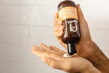Dr. Squatch Cool Citrus Conditioner for Men Daily Hair Conditioner Stimulates, Hydrates, Soothes Scalp Naturally Sourced with Organic Peppermint, Calendula, Clary Sage