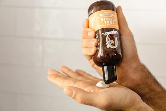 Dr. Squatch Cool Citrus Conditioner for Men Daily Hair Conditioner Stimulates, Hydrates, Soothes Scalp Naturally Sourced with Organic Peppermint, Calendula, Clary Sage