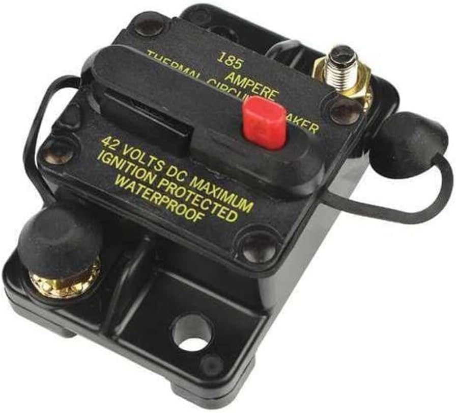 Eaton Bussmann Automotive Circuit Breaker, CB185 Series, 50 A CB185-50 - 1 Each