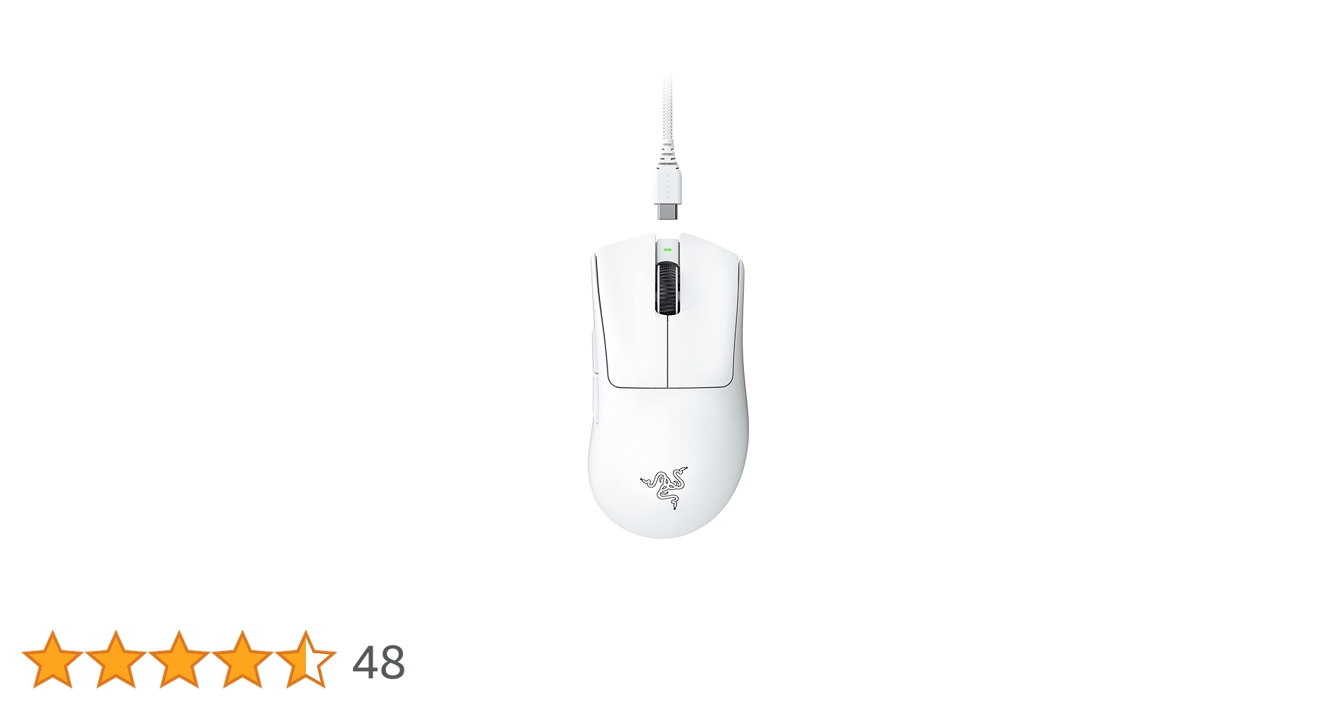 Razer DeathAdder V3 Pro - White Edition - Ultra-lightweight