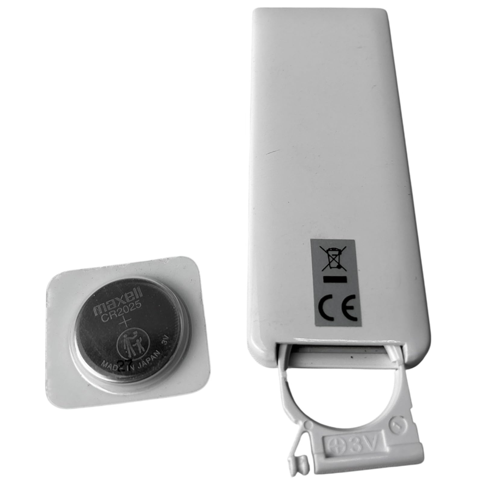 eRicambi Telecomando infrarossi unidirezionale MICRONOVA per schede termoregolatrici, serie slim 6 tasti | 80x33x6 mm VATL8633BC003 | Portata 8 metri in linea d'aria e senza ostacoli.