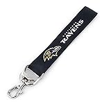 NFL Baltimore Ravens Deluxe Wristlet Keychain