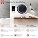 Tankless Water Heater Electric 240V, On Demand Hot Water Heaters Digital Display 5.5kW,Electric Instant Hot Water Heater,Overheating Protection, Black