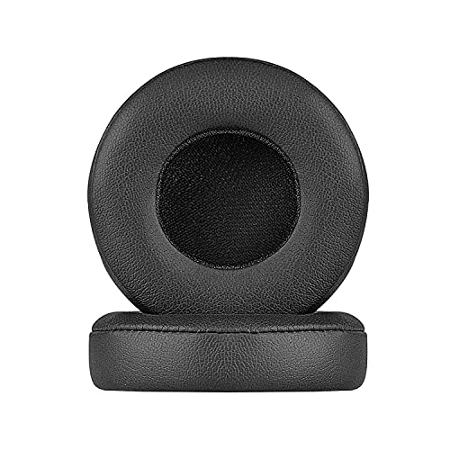 Repuesto almohadillas EP de cuero protein con espuma de memoria para audífonos Beats EP con cable (negro) miniatura 1