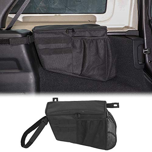 RT-TCZ Trunk Organizer, Driver Side Storage Bag Accessories for 2018-2023 Jeep Wrangler JL 4-Door